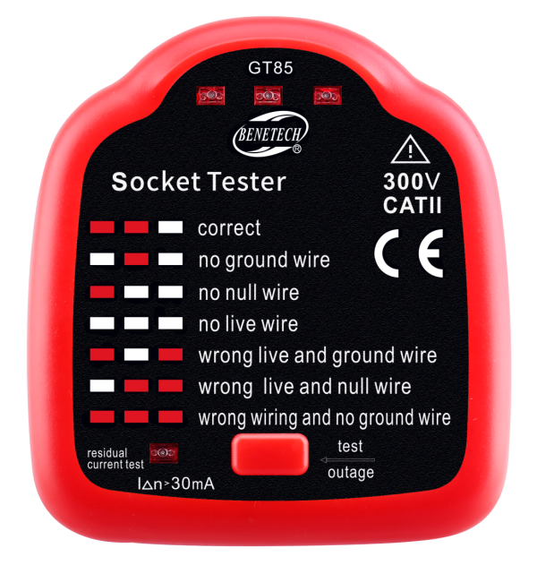 TESTER GNIAZD SIECIOWYCH GT85