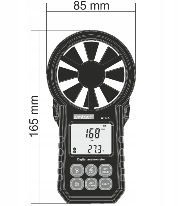 ANEMOMETR WT87A