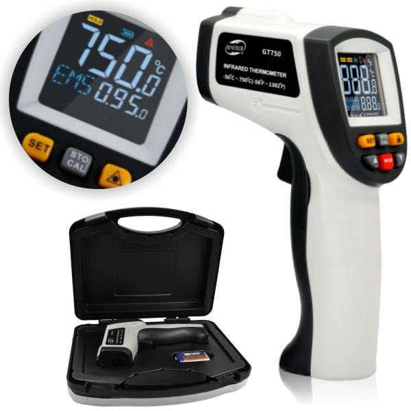 PIROMETR GT750 -50°C~750°C