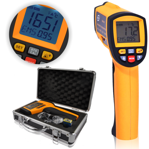 PIROMETR GM1651 -30°C~1650°C