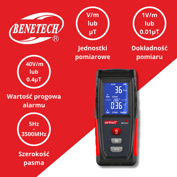 MIERNIK POLA ELEKTRO-MAGNETYCZNEGO WT3121