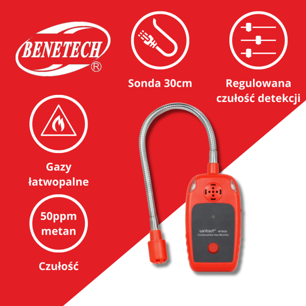DETEKTOR GAZU WT8820