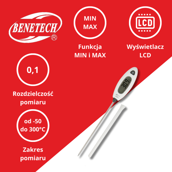 TERMOMETR ELEKTRYCZNY GM1311