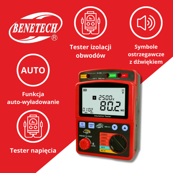 MULTIMETR RĘCZNY GM3123