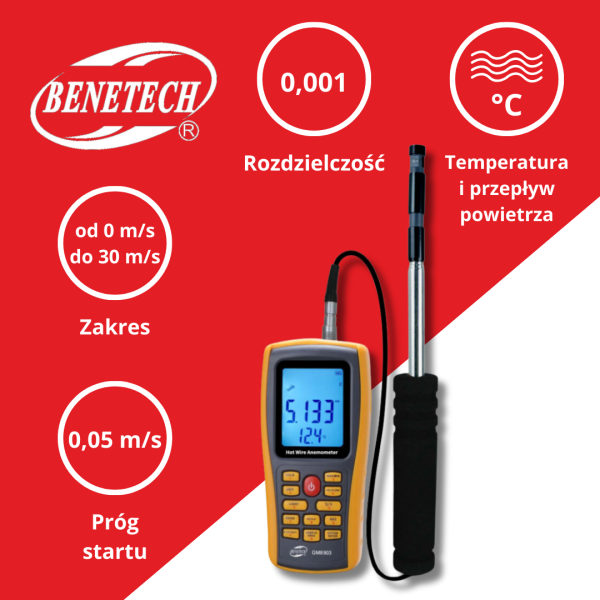 ANEMOMETR GM8903