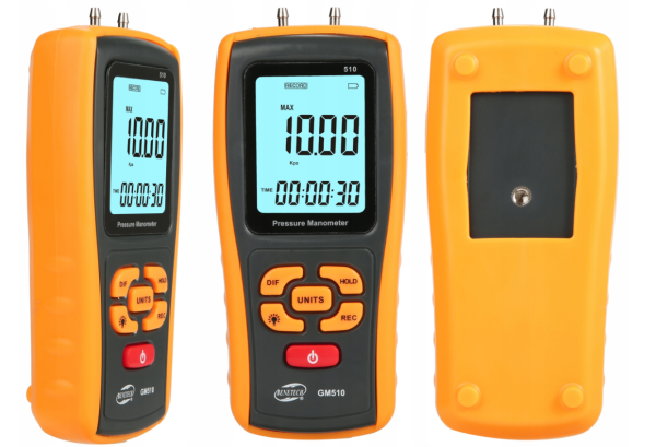 MANOMETR RÓZNICOWY GM510