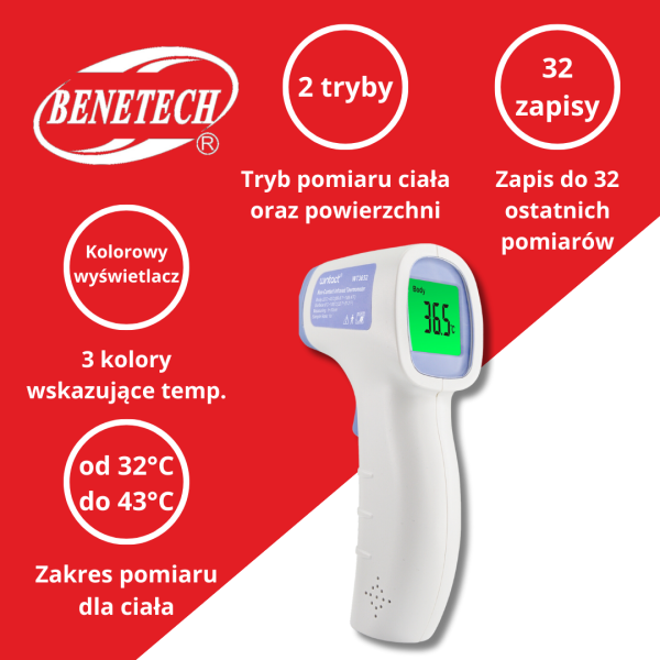 TERMOMETR MEDYCZNY WT3652 0°C~100°C