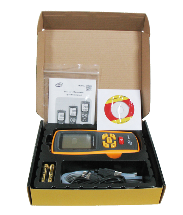 MANOMETR RÓZNICOWY GM520