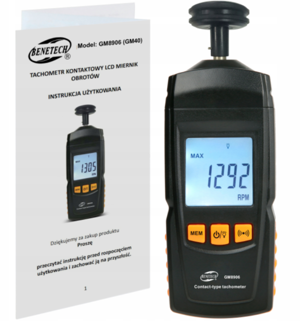 TACHOMETR GM8906