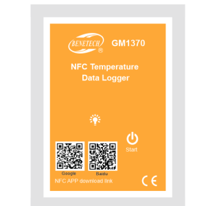 REJESTRATOR TEMPERATURY NFC GM1370