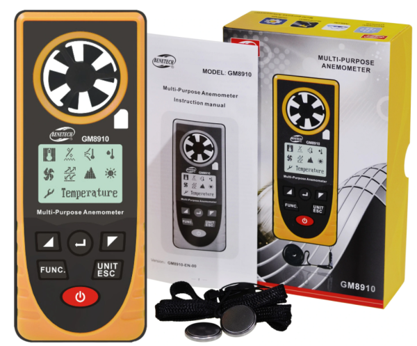 ANEMOMETR GM8910
