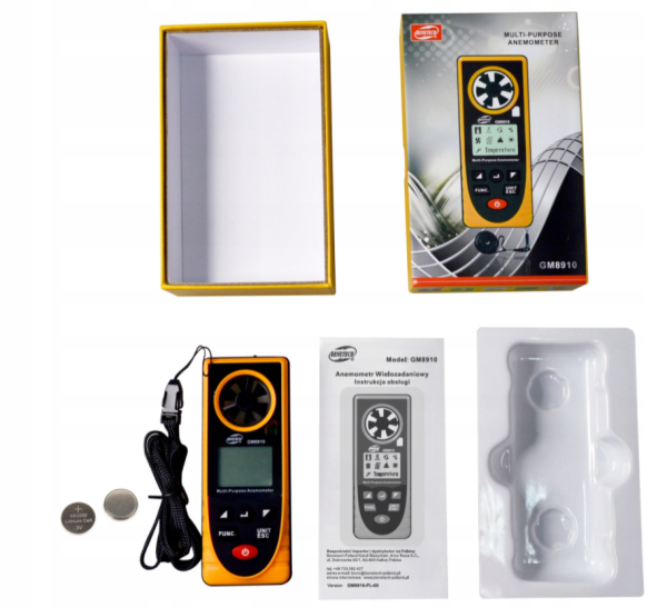 ANEMOMETR GM8910