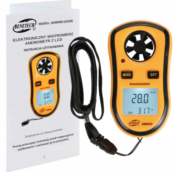 ANEMOMETR GM8908