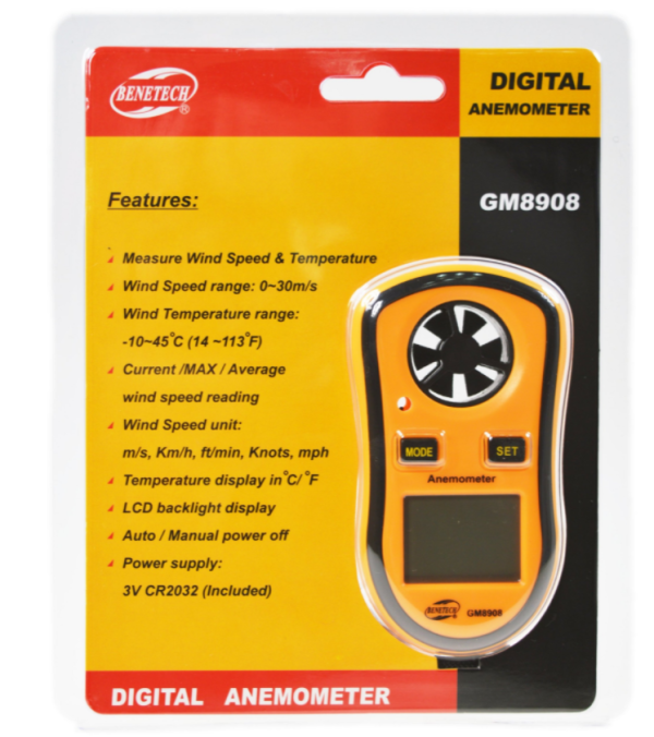 ANEMOMETR GM8908