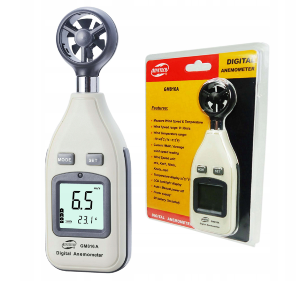 ANEMOMETR GM816A