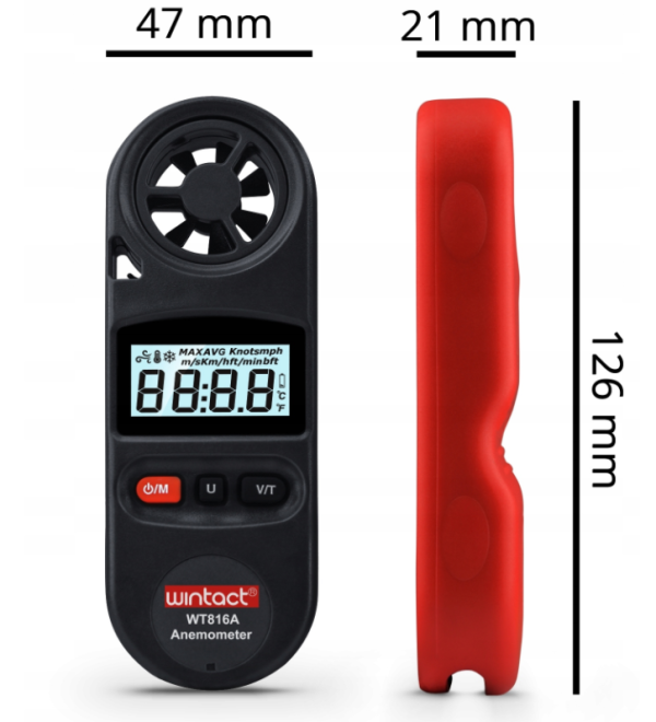 ANEMOMETR WT816A
