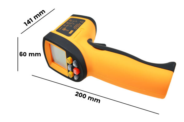PIROMETR GM1651 -30°C~1650°C