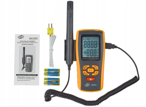 TERMOHIGROMETR GM1361