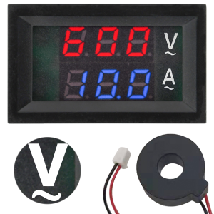 AMPEROMIERZ WOLTOMIERZ 600V 10A PRĄD ZMIENNY AC