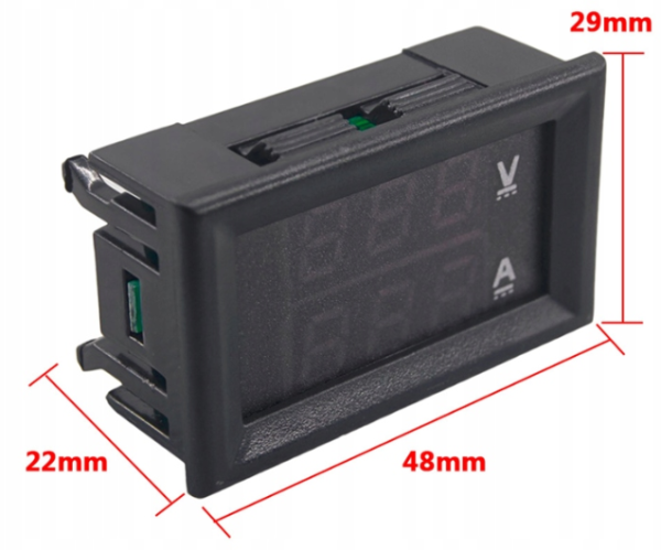 AMPEROMIERZ WOLTOMIERZ 100V 50A PRĄD SATŁY DC