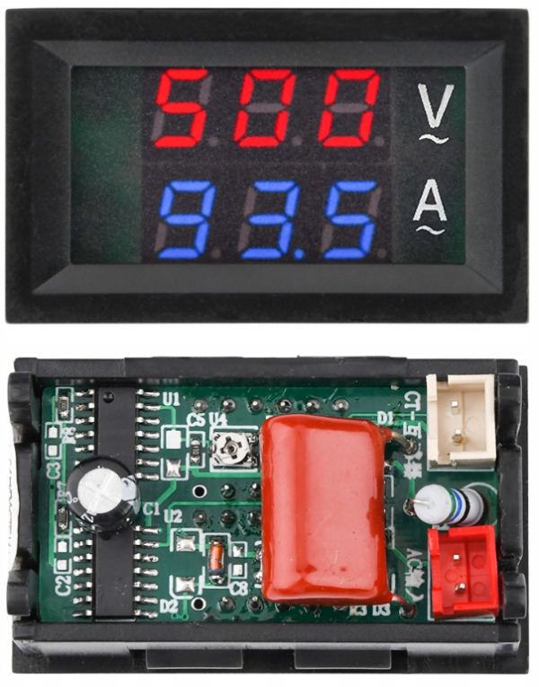 AMPEROMIERZ WOLTOMIERZ PRĄD ZMIENNY AC 100A 600V