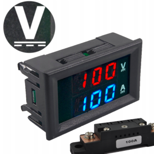 AMPEROMIERZ WOLTOMIERZ 100V 100A PRĄD STAŁY DC