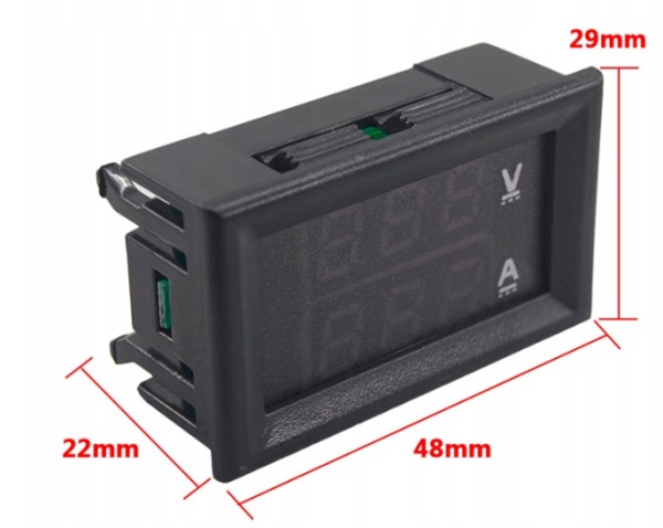 AMPEROMIERZ WOLTOMIERZ 100V 100A PRĄD STAŁY DC