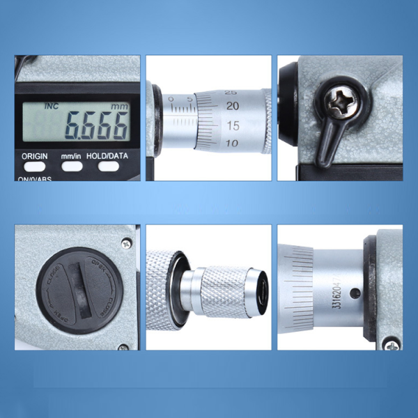 MIKROMETR ZEWNĘTRZNY 0~25mm 0,001mm TM7101
