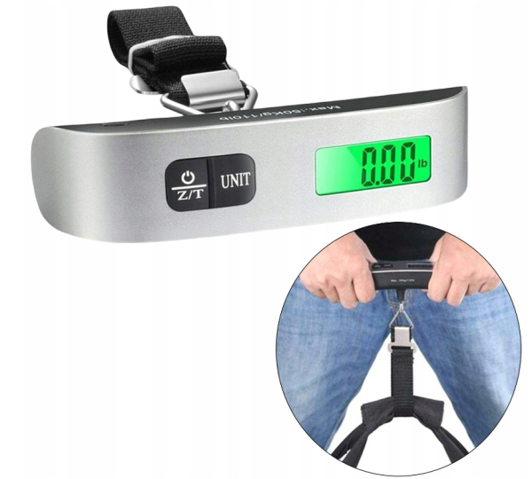 WAGA BAGAŻOWA 50kg TM8050