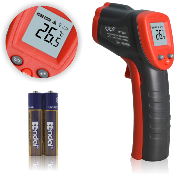 PIROMETR WT320 -50°C~380°C