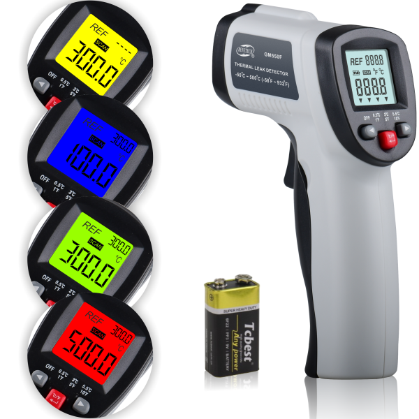 PIROMETR GM550F -50°C~500°C