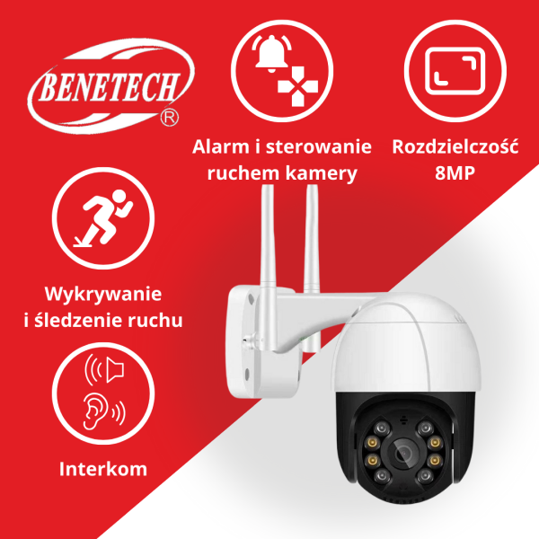 KAMERA IP 8MPix