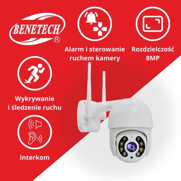 KAMERA IP 8MPix