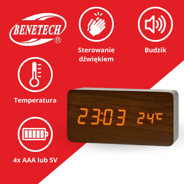 ZEGAR BRĄZOWY KH1020