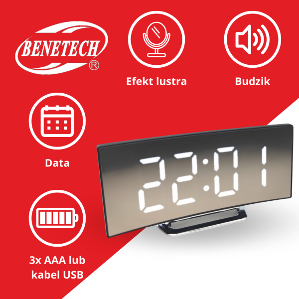 ZEGAR LUSTRZANY KH2050