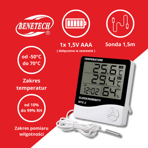 TERMOHIGROMETR TM3015