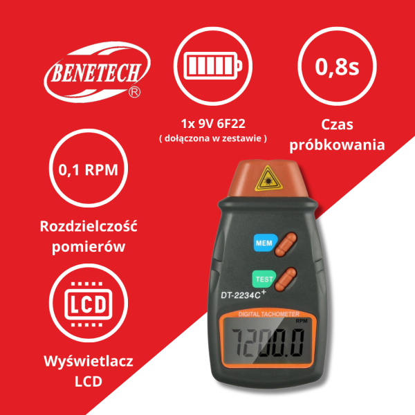 TACHOMETR TM5010