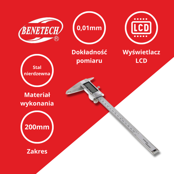 SUWMIARKA CYFROWA 200mm TM7220S