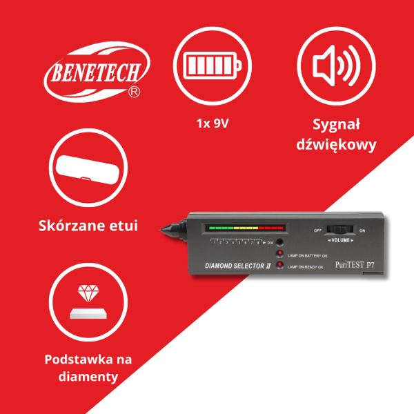 TESTER DIAMENTÓW TM9030