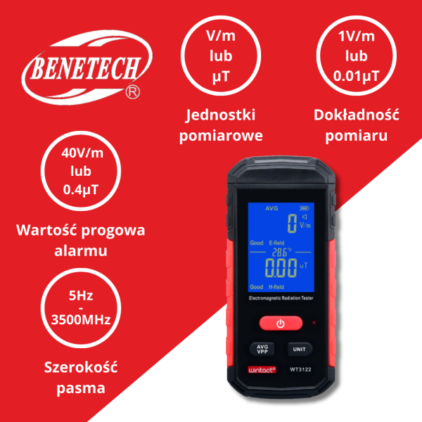 MIERNIK POLA ELEKTROMAGNETYCZNEGO WT3122