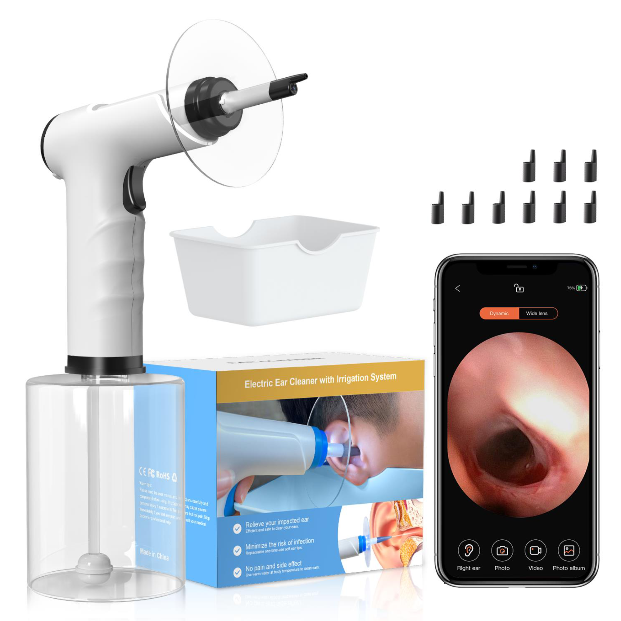 IRYGATOR DO CZYSZCZENIA USZU NV300