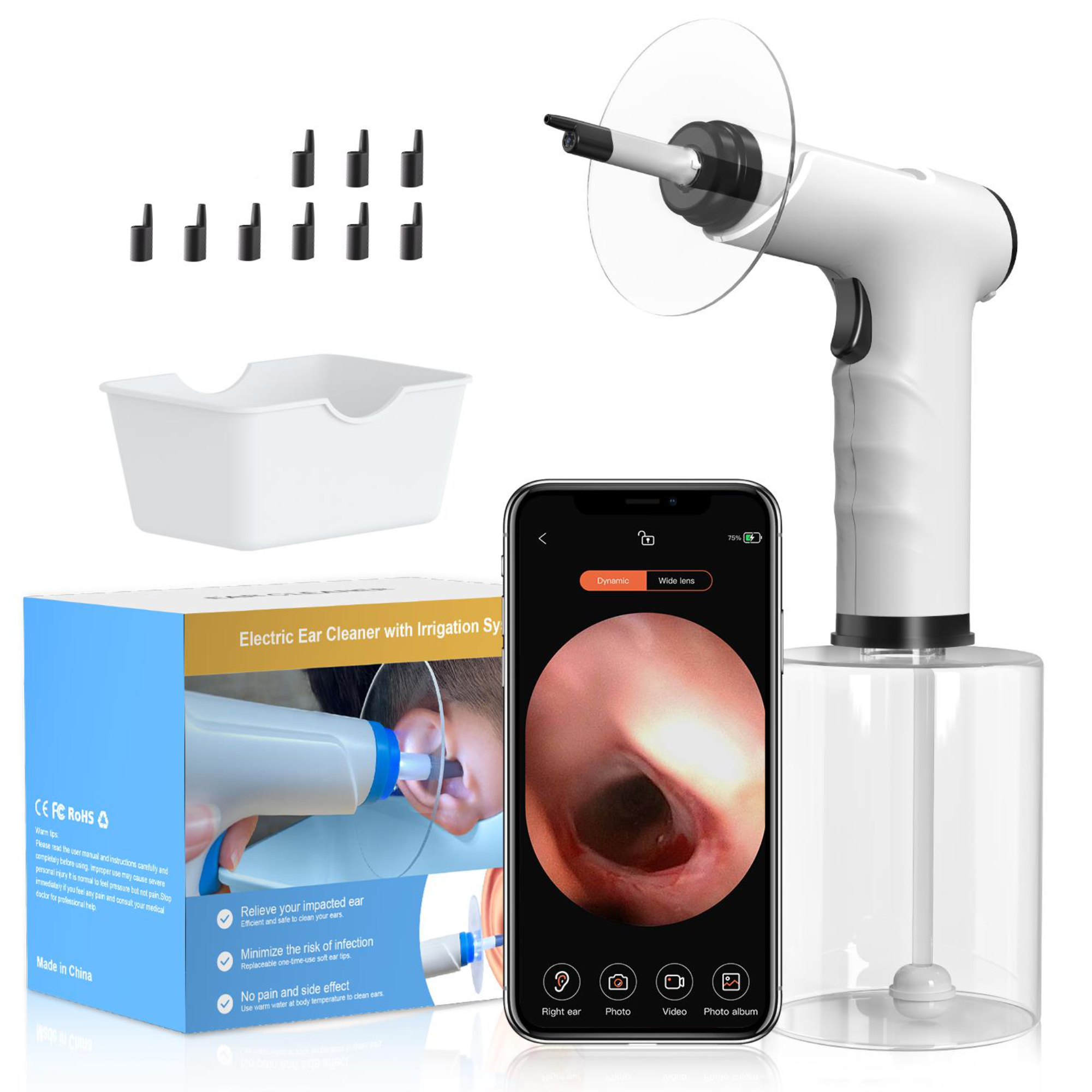 IRYGATOR DO CZYSZCZENIA USZU NV300