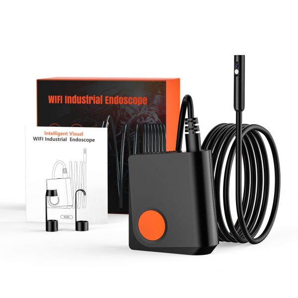 KAMERA INSPEKCYJNA 5,5mm WiFi DUAL ENDOSKOP WARSZTATOWA DO TELEFONU ANDROID